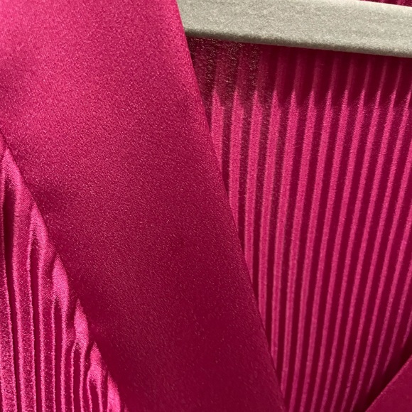 Milly Pink Pleated Vivianna Dress - Picture 3 of 7